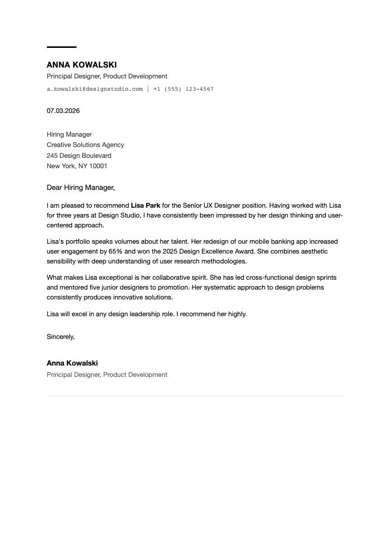 Clean geometric recommendation